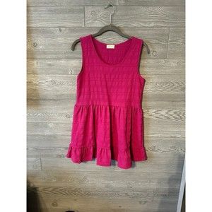 Be stage pink tank size medium boutique‎ top tunic